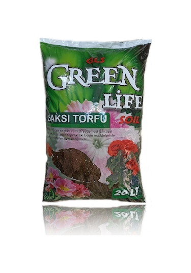 Harika Bitki Toprağı Çiçek Toprağı Torf Humus Katkılı 20 L N11.544