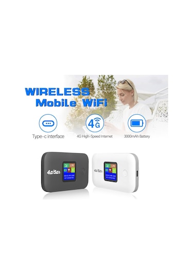 Sones A8-eu Avrasya Sürümü 4g Taşınabilir Wifi Kablosuz Type-c Tak Ve Çalıştır Lte Yönlendirici Araç Mobil Erişim Noktası