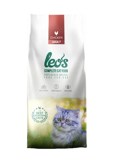 Leos Tavuklu Yetişkin Kedi Maması 10 x 1 KG