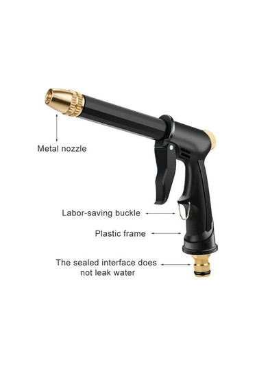 Su Tabancası Seti B-taşınabilir Araba Yıkama Yüksek Basınçlı Su Püskürtme Tabancası Köpük Su Tabancası Sulama Başlıkları 45149534