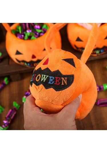 Soulader Cadılar Bayramı Parti Çantası Korku Temalı El Çantası Aksesuar Turuncu