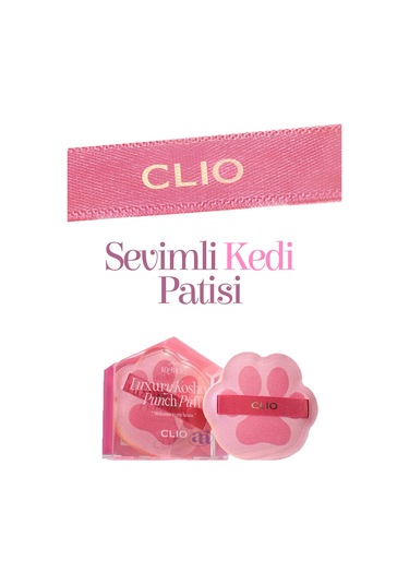 Kavisli Şekliyle Kolay Uygulama Sunan Makyaj Pufu Clıo Koshort Puff Luxury Koshort