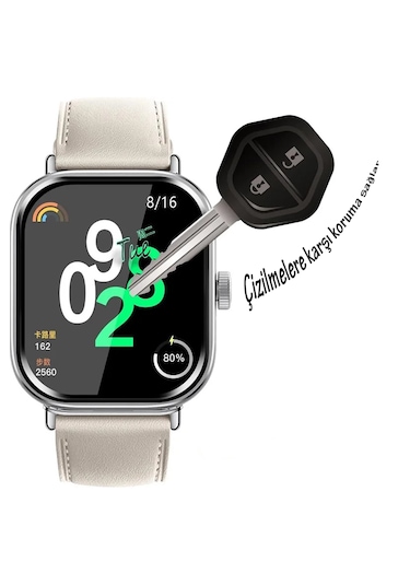 Xiaomi Redmi Watch 4 Pmma Ekran Koruyucu 3d Kavisli Full Kaplama