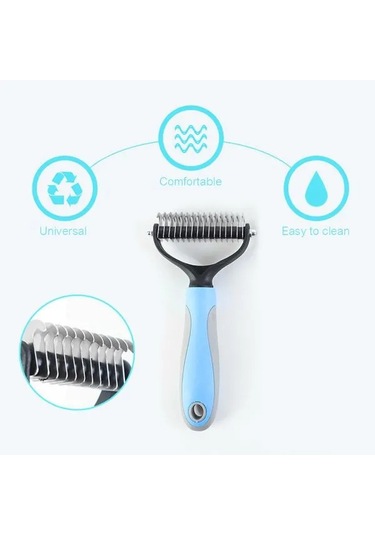 River World Köpekler İçin Oluşmuş Kıtıkları Açma Tarağı