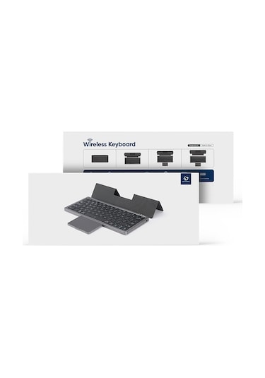 Dux Ducis Universal Ok Series Kablosuz Bluetooth Klavye Touchpad