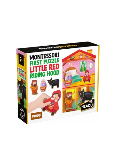 Headu Montessori First Puzzle Little Red Riding Hood
