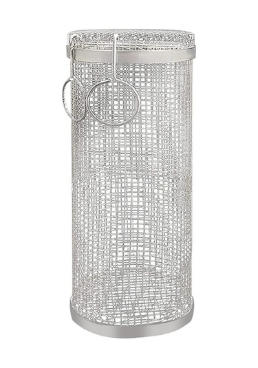 Jeehugo 304 Çelik Küçük Dış Mekan Izgara Kafesi 20x9cm, İğne İle, Fcm Onaylı, Deri Kutulu Tekli Paket Çok Renkli