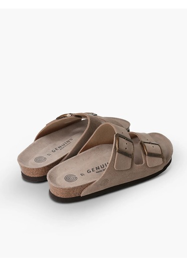 Terlik Erkek Hawaıı G106000 Genuins Velour Taupe