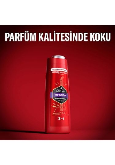 Old Spice Rockstar Erkek Duş Jeli ve Şampuan 400 ML