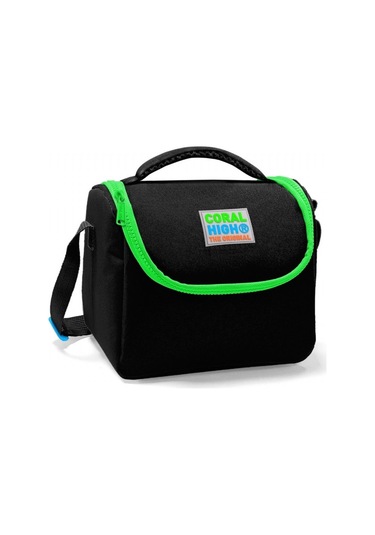 Coral High Siyah Yeşil Kız Ve Erkek Çocuk Yalıtımlı Beslenme Çantası 11717