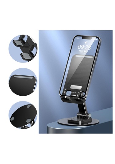 360 Dönebilen Telefon Tutucu Katlanabilir Tablet Tutucu Masa Üst