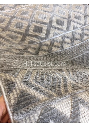 Toprak Halı Crafter 36734 Gri