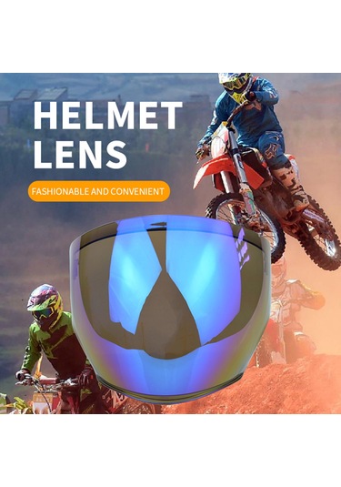 Suofeng Kyt Nfj Kask İçin Renkli Pc Cam, Güneş Işığını Engelle, Rüzgar Ve Sis Koruma, Moto Kask Lens