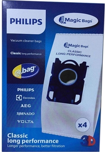 Philips Uyumlu 3000 Series Xd3110/09 900 W Toz Torbası Xd3110
