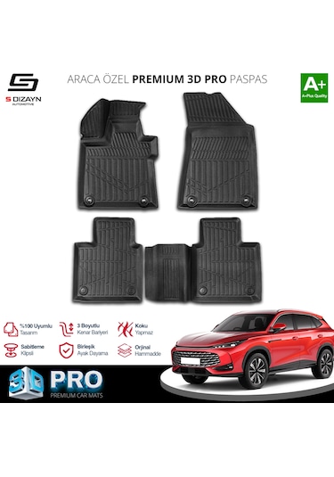 S-dizayn Mg Hs Turbo Hybrid 3d Pro Havuzlu Paspas 2024 Üzeri A+ Kalite