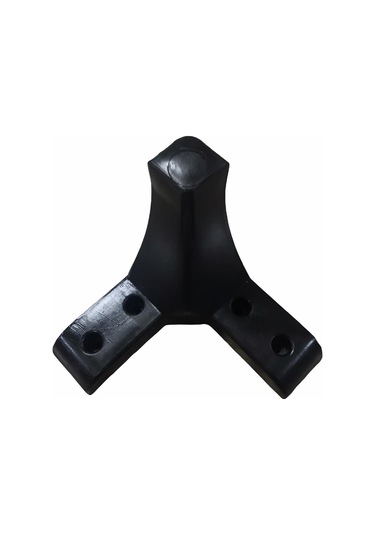 4 Adet Bella Lükens Ayak Mobilya Koltuk Çekyat Ayağı 14 Cm Siyah