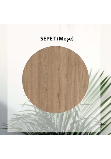 3722 Mona 2 Çekmeceli Komodin Sepet