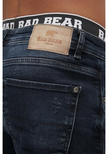 Bad Bear Xavier Jeans Indigo Mavi Erkek Denim Pantolon-indigo İndigo