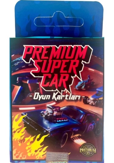 Mey İthalat Premium Arabalar Oyun Kartları