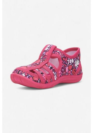 Günlük Unisex Çocuk Sandalet Esnek Kaymaz Taban Keten Cırtlı Yazlık Ev Okul Kreş Ayakkabı 143 Fuşya-çilek Günlük Unisex Çocuk Sandalet Esnek Kaymaz Taban Keten Cırtlı Yazlık Ev Okul Kreş Ayakkabı 143 Fuşya-çilek