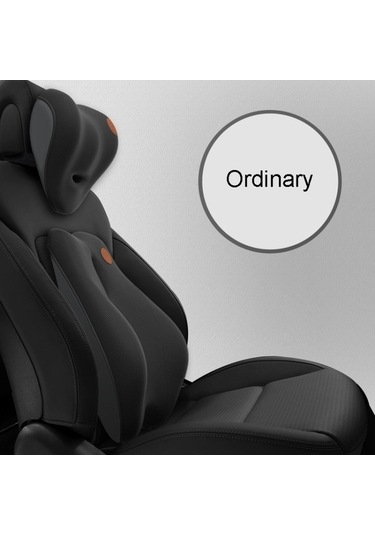 Tongxida Sr-21 Araba Bel Yastığı Kafalık Koltuk Hafızalı Köpük Aksesuarları, Komfortlu Kafalık