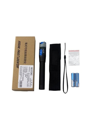 Konesam 10km Mesafe 10mw Kırmızı Işık Fiber Optik Test Kalemi - Işık Kaynağı Ve Fiber Tester Aleti