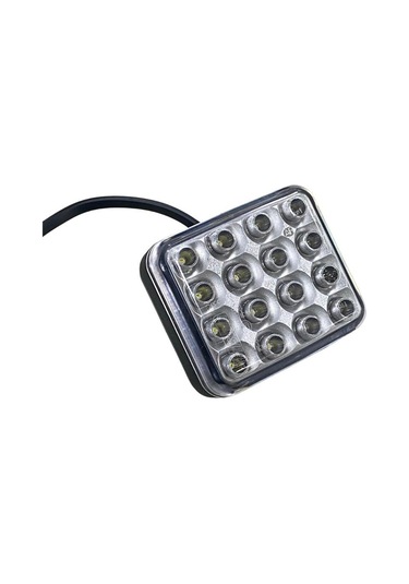 Frıstom 12v-24v Geri Vites Lambası Beyaz 16 Ledli 78 68 Mm E9