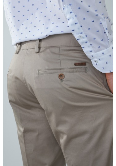 Bisse Bej Pamuklu 4 Cepli Erkek Basic Spor Pantolon Pns25y25105 07 Bej