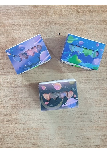 12'li Uzay Cosmos Desenli Bant