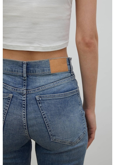 Manuka Bootcut Fıt Denim Pantolon Mavi