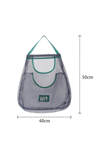 Suntek Meyve Sebze Mutfak Kamp E Için 3 Storag Örgü Çanta Ev Seti