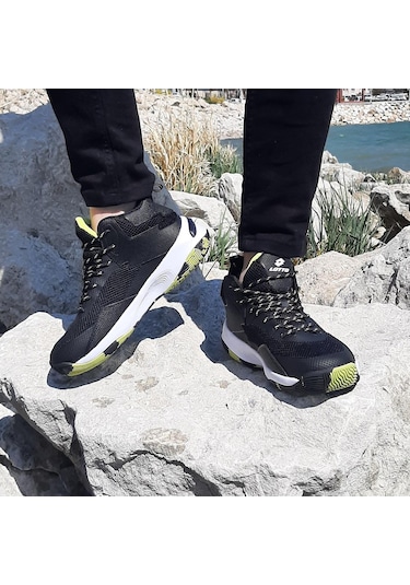 Lotto Superior Siyah Boğazlı Basket Spor Ayakkabı AYKSAYAK-000514