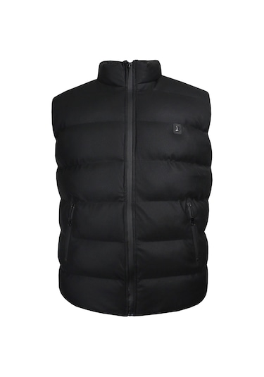 Erkek Büyük Beden Geniş Kalıp Nubuk Yelek 001