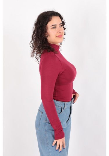 Busem W0010437 Kadın Bluz Bordo