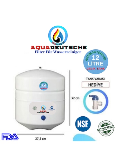 Elegance Pompalı12 Lt 7 Filitre 14 Aşama Su Arıtma Cihazı