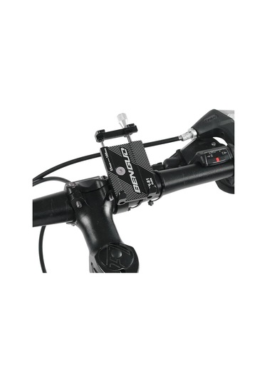 Valkyrie X-81s Metal Motorsiklet Bisiklet Cep Telefonu Tutucu - Alüminyum Alaşım Darbeye Dayanıklı Paslanmaz - 360 Derece Evrensel Siyah