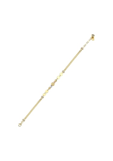 14 Ayar Tasarım Dorika Altın Bileklik