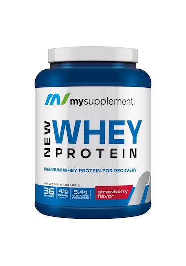 Mysupplement Whey Protein Tozu Çilek Aroma 828 G