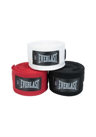 Everlast Core Handwraps 3 Pack Black/whıte/red 305 Cm P00003251 Çok Renkli