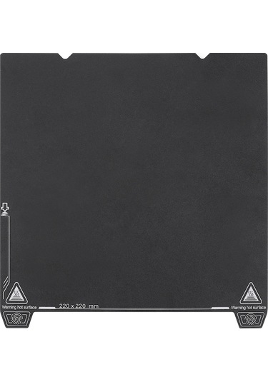 Ender-3v3 Se 3d Yazıcı İçin Yaylı Çelik Tabla Seti - 235x235mm