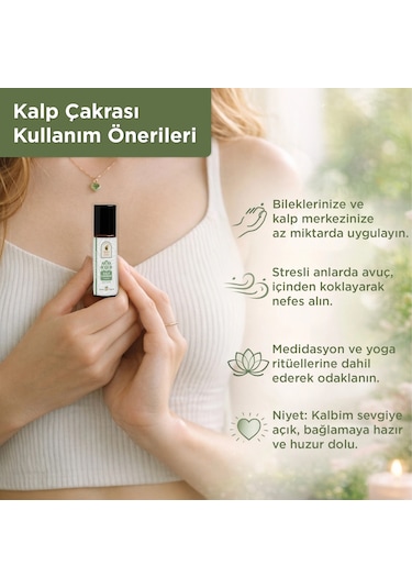 Kalp Çakrası Anahata Aromaterapi Yağ Karışımı 10 Ml