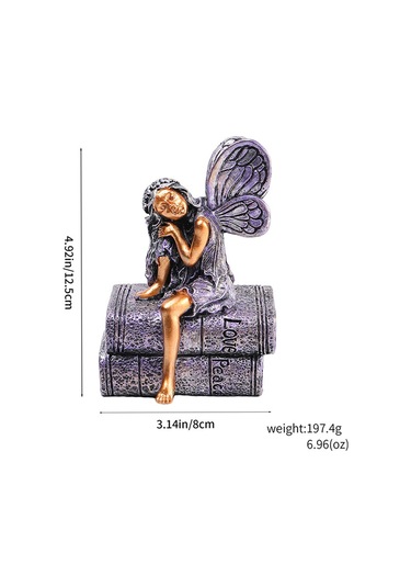Suntek Melek Kız Heykeli Figürü Masa Orta Parçası Heykel İsteğe Bağlı