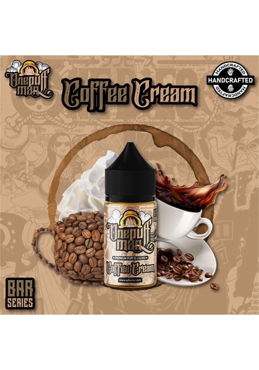 One Puff Man Coffee Cream 30 ML 20 MG