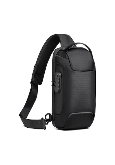 Pasifix 9530 Usb Sarj Portlu Ve Kilitli Omuz ve Göğüs Çantası