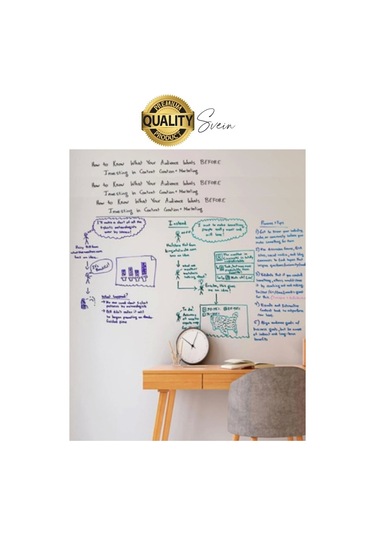 Kendinden Yapışkanlı Şeffaf Tahta Filmi 200x60 Cm Okul Kreş Ofis Not Alma Yazı Çalışma Panosu Folyo Çok Renkli