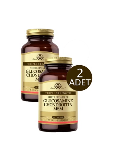 Solgar Glucosamine Chondroitin Msm 2 x 60 Tablet