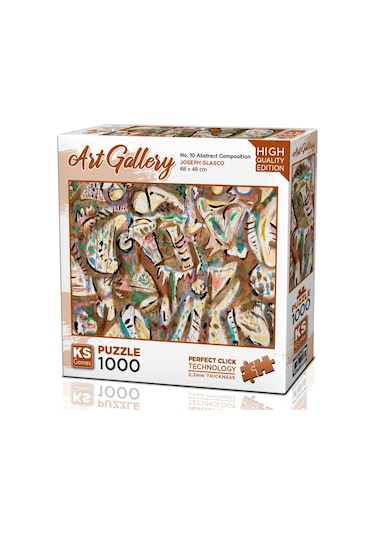 Ks Games 1000 Parça No.10 Abstract Composition Puzzle