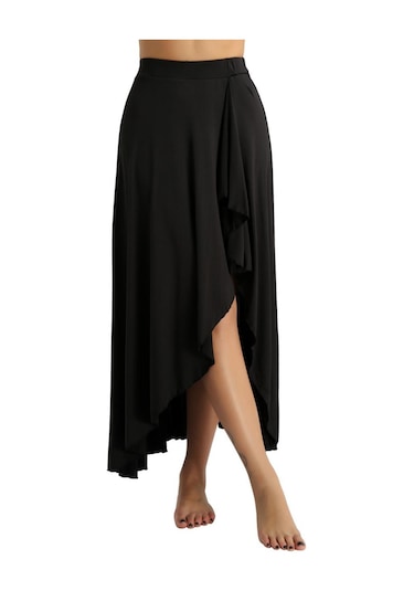 Siyah Latin Dans Eteği Kadın Asimetrik Elastik Bel Dans Etek Bayanlar Balo Salonu Etek Siyah Siyah Latin Dans Eteği Kadın Asimetrik Elastik Bel Dans Etek Bayanlar Balo Salonu Etek Siyah