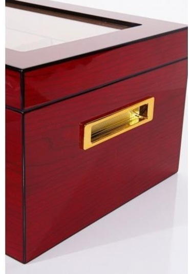 Parmida Humidor / Puro Saklama Kutusu Kırmızı 0143