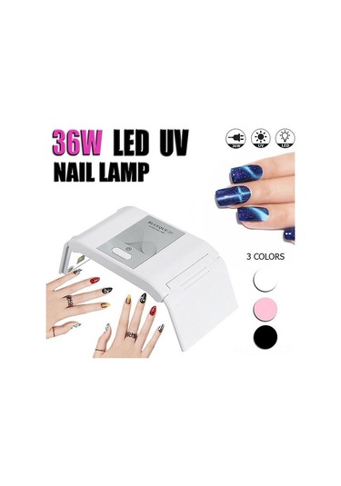 Skycity 36w Usb Şarjlı Çok Renkli Katlanabilir Led/uv Tırnak Kurutucu Makinesi - Hızlı Kuruma, Mini Taşınabilir Tırnak Bakımı Aracı